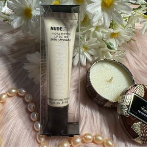 NWB Nudestix Hydra-Peptide Lip Butter in Clear Gloss